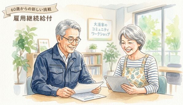 定年後の収入を増やす制度「高年齢雇用継続給付金」完全ガイド